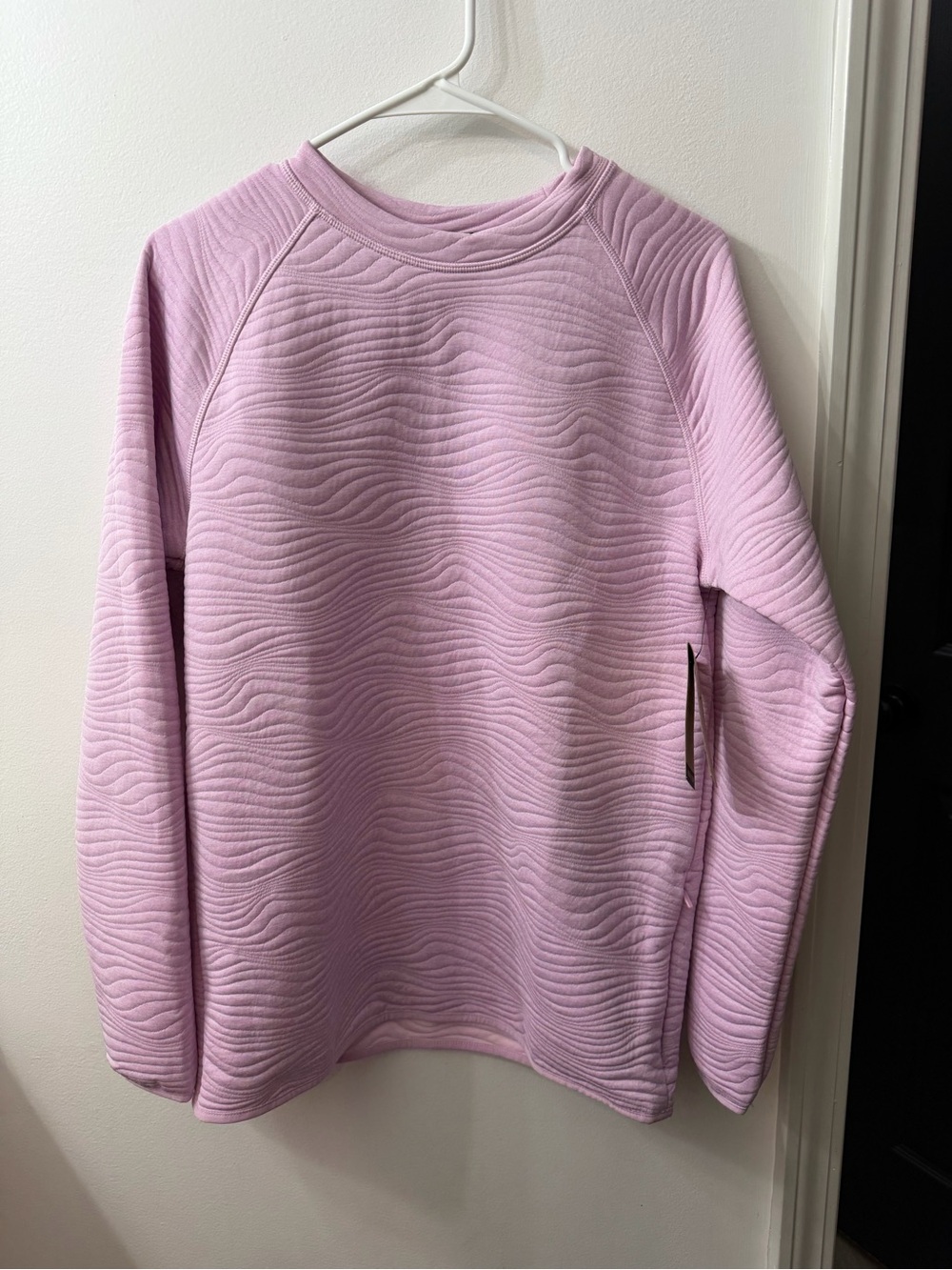 Nike Golf Quilted Lavender Crewneck